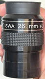 SVBONY SV154 26mm Telescope Eyepiece 2 inch, Super Wide Angle SWA Eyepiece 70°
