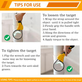 Rubber Strap Wrench Set 2-Piece