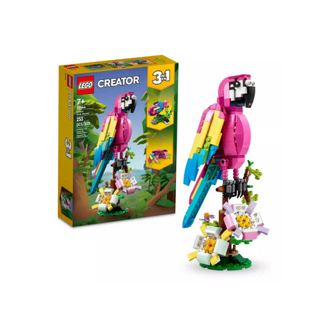 LEGO Creator 3 in 1 Exotic Pink Parrot 31144