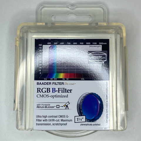 Used Baader RGB B-Filter - CMOS Optimized, 1.25"