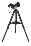 Side profile of the 5-inch catadioptric telescope and tripod