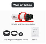 ZWO 65mm Quad APO Refractor