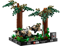 LEGO Star Wars Endor Speeder Chase Diorama 75353