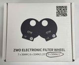 Used ZWO 5-position EFW (Electronic Filter Wheel) - 2"