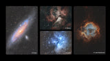 Nebulae and galaxies captured with the Seestar S30 Pro