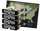 Solar Eclipse Glasses 4-Pack Kit